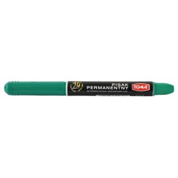 MARKER PERMANENTNY TOMA TO-324ZIEL. ZIELONY OKRĄGŁA KOŃCÓWKA