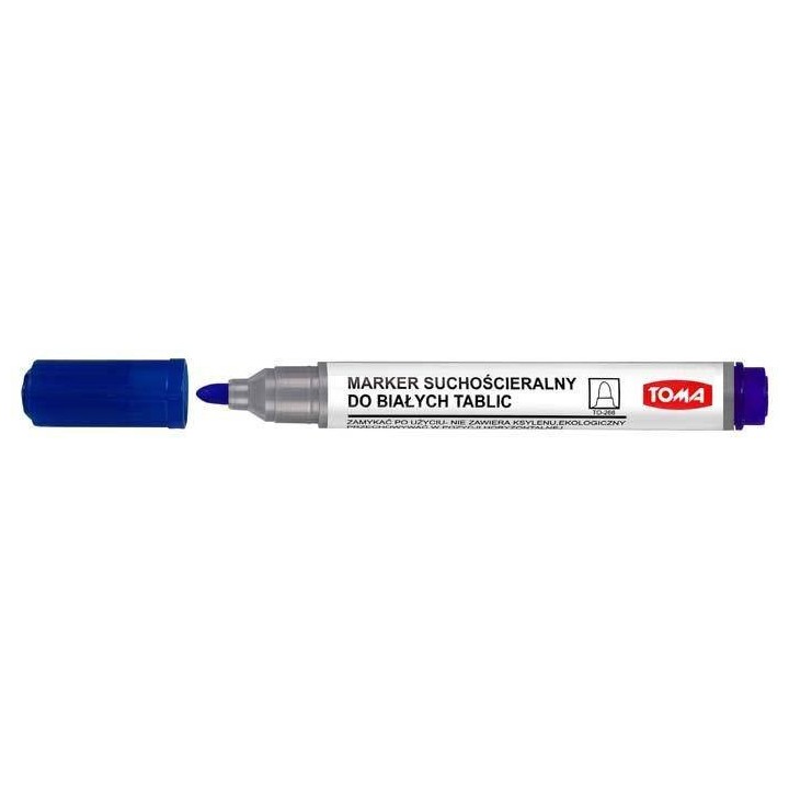 MARKER SUCHOŚCIERALNY TOMA TO-266NIEB NIEBIESKI OKRĄGŁA KOŃCÓWKA