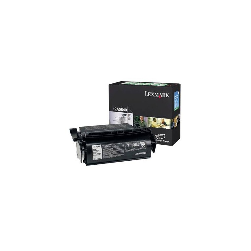 T610/T616 TONERBK10K ZWROT. LEXMARK 12A5840