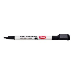 MARKER SUCHOŚCIERALNY TOMA 268 TO-268 N CZARNY OKRĄGŁA KOŃCÓWKA 1.0MM +MAGNES+ŚCIERAK