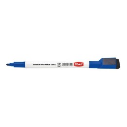 MARKER SUCHOŚCIERALNY TOMA 268 TO-268NIEB NIEBIESKI OKRĄGŁA KOŃCÓWKA 1.0MM +MAGNES+ŚCIERAK
