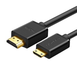 KABEL MINI HDMI - HDMI UGREEN HD108 1.5M (CZARNY)