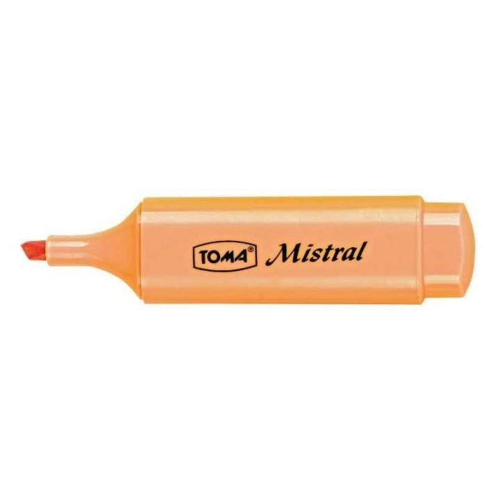 ZAKREŚLACZ TOMA MISTRAL TO-334 POM PASTEL POMARAŃCZOWY PASTEL 1-5MM