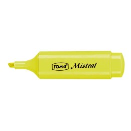 ZAKREŚLACZ TOMA MISTRAL TO-334 6 2 ŻÓŁTY PASTEL ŻÓŁTY PASTEL 1-5MM