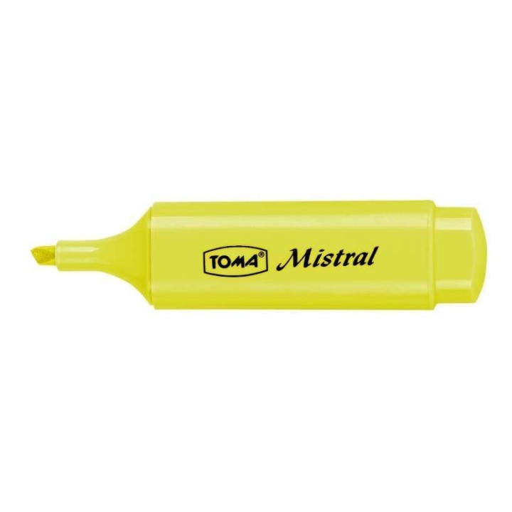ZAKREŚLACZ TOMA MISTRAL TO-334 6 2 ŻÓŁTY PASTEL ŻÓŁTY PASTEL 1-5MM