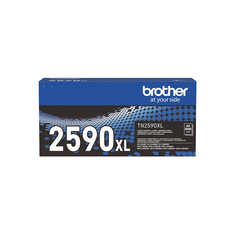 TONER ORYGINALNY BROTHER TN-2590XL CZARNY 3000 STRON