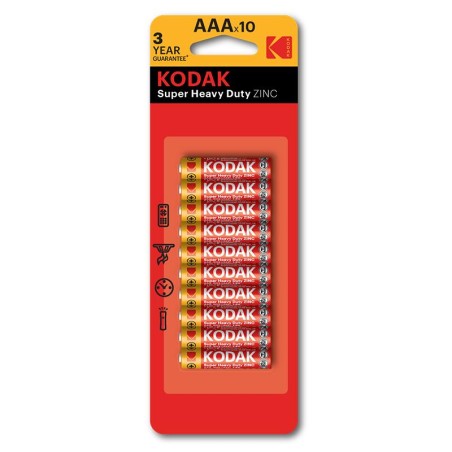 BATERIA CYNKOWA AAA KODAK ZINC SUPER HEAVY DUTY 30946804 10SZT