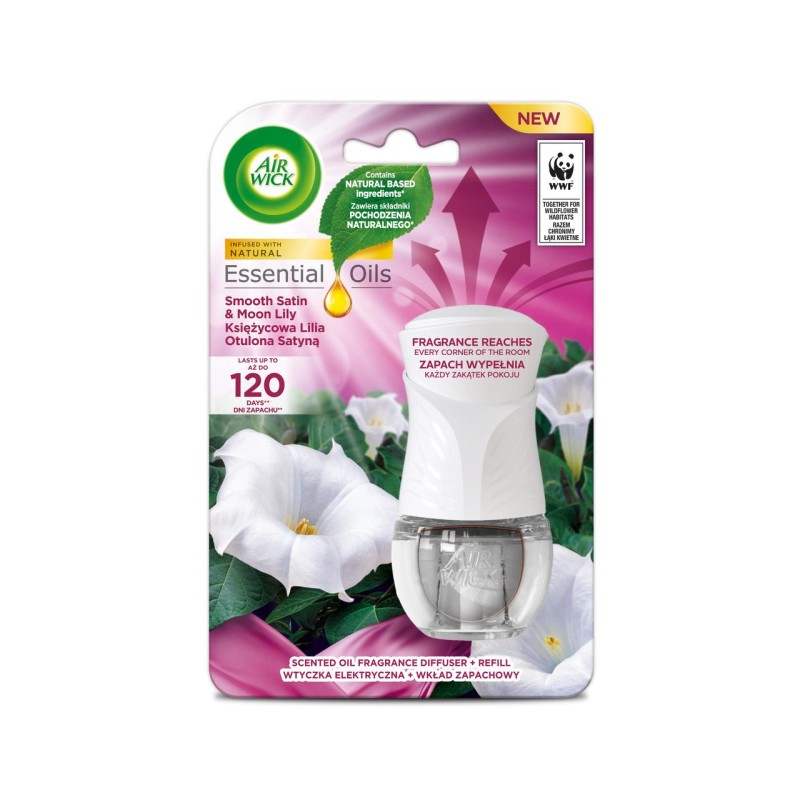 WKŁAD DO ODŚWIEŻACZA AIR WICK ELECTRIC KSIĘŻYCOWA LILIA 19ML