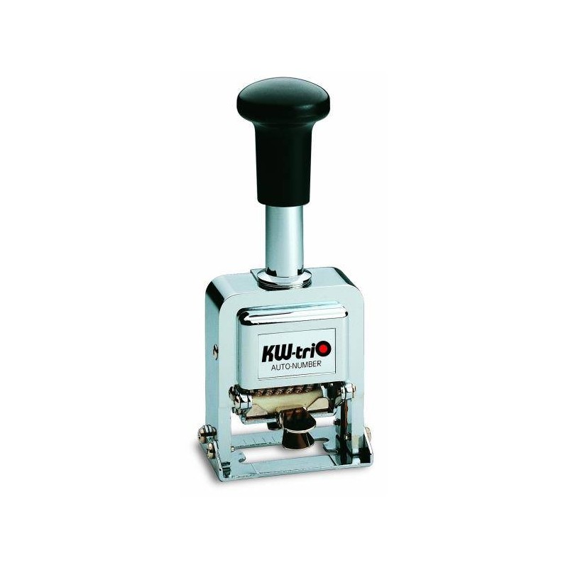 NUMERATOR METALOWY KW-TRIO 02060 6 CYFR