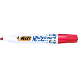 MARKER SUCHOŚCIERALNY BIC VELLEDA ECOLUTIONS 1701 904939 CZERWONY OKRĄGŁA 6MM