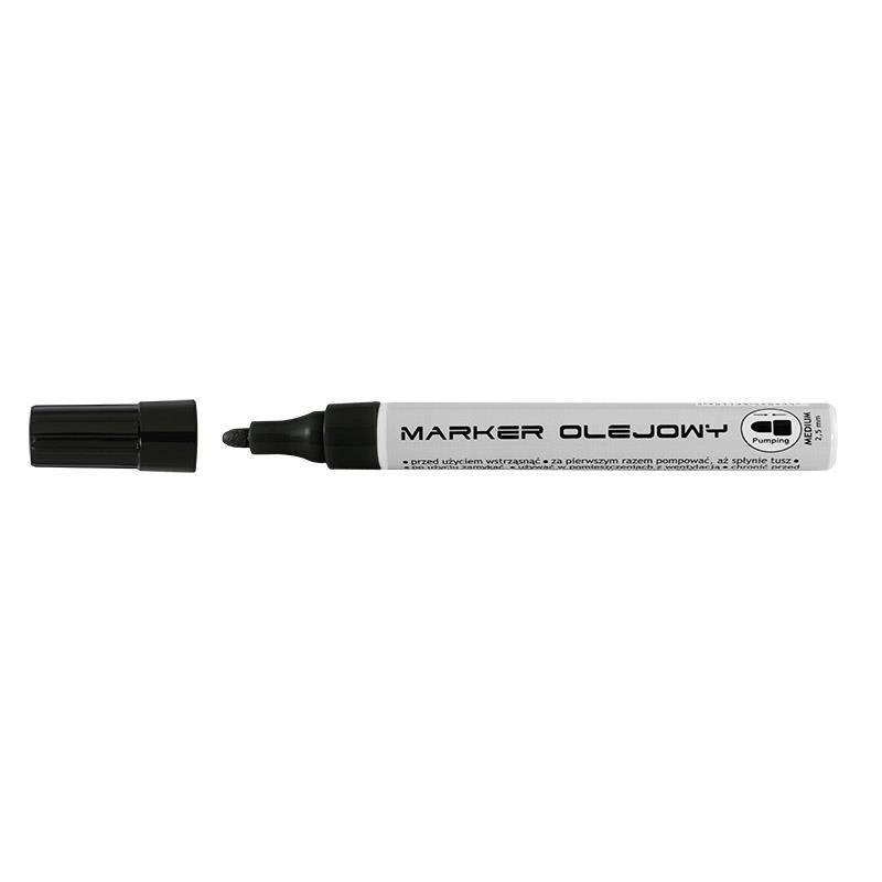 MARKER OLEJOWY TOMA 420 ECONOMY TO-420 3 2 CZARNY 2.5MM