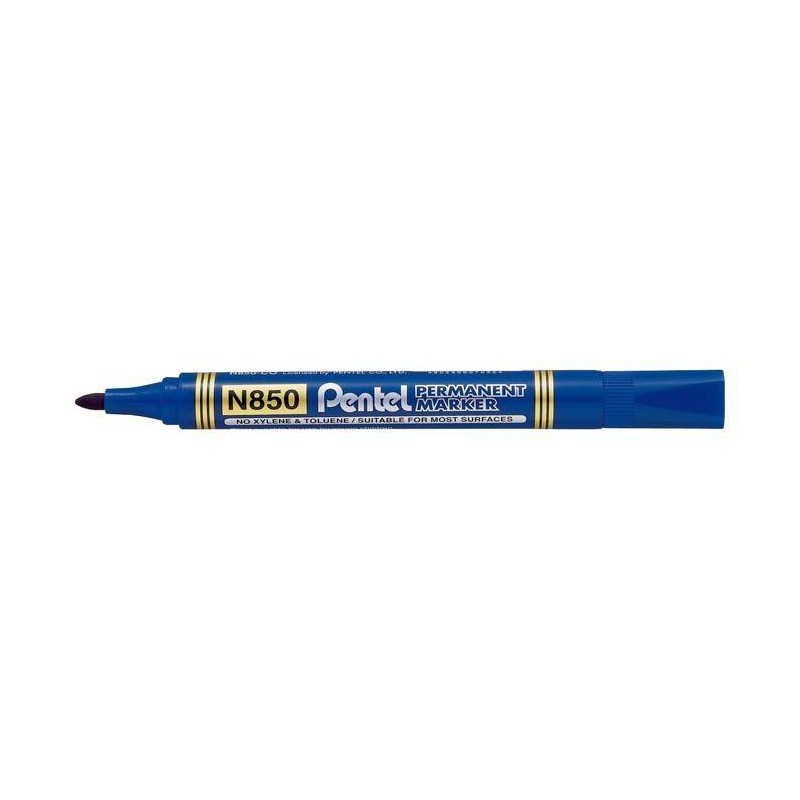 MARKER PERMANENTNY PENTEL N850-C NIEBIESKI OKRĄGŁA 4.5MM