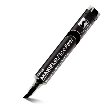 MARKER SUCHOŚCIERALNY PENTEL MAXFILO FLEX-FEEL MWL5SBF-A CZARNY OKRĄGŁA