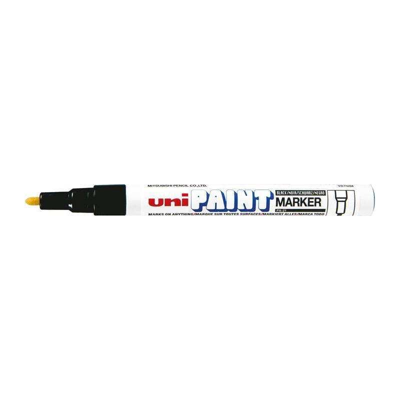 MARKER OLEJOWY UNI PX-21 66319 CZARNY OKRĄGŁA KOŃCÓWKA 0.8-1.2MM