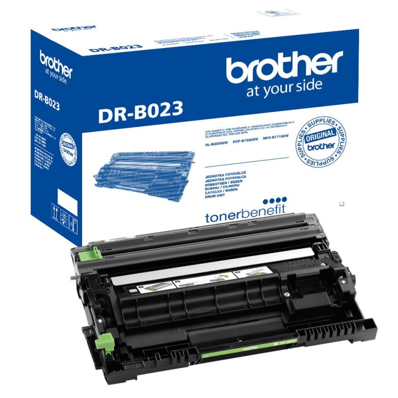 BĘBEN ORYGINALNY BROTHER DRB023 CZARNY 12000 STRON