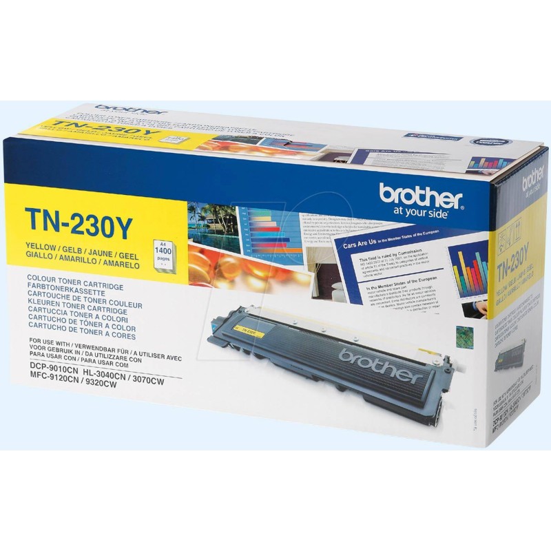 TONER ORYGINALNY BROTHER TN230Y YELLOW 1400 STRON