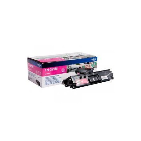 TONER ORYGINALNY BROTHER TN329M MAGENTA 6000 STRON