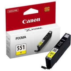 TUSZ ORYGINALNY CANON CLI551Y 6511B001 YELLOW  7 ML