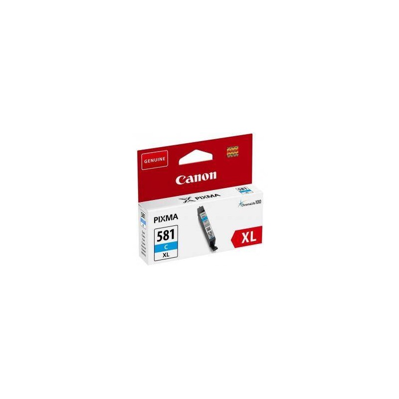 TUSZ ORYGINALNY CANON CLI581C XL 2049C001 CYAN  519 STRON