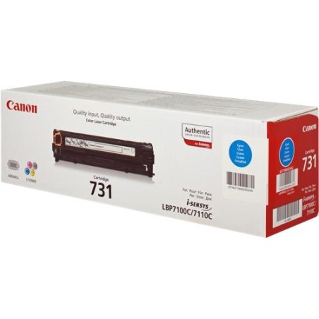 TONER ORYGINALNY CANON CRG731C 6271B002 CYAN  1500 STRON