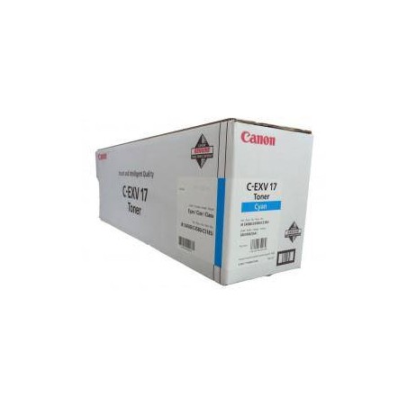 TONER ORYGINALNY CANON CEXV17C 0261B002 CYAN  30000 STRON