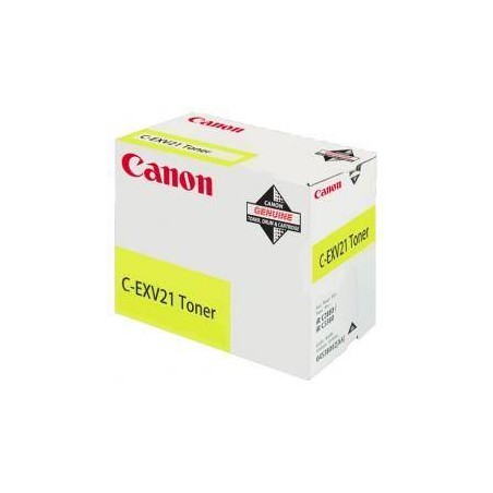 TONER ORYGINALNY CANON CEXV21Y 0455B002 YELLOW  14000 STRON