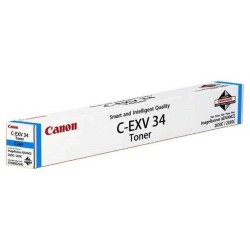 TONER ORYGINALNY CANON CEXV34C 3783B002 CYAN  19000 STRON