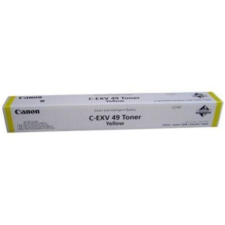 TONER ORYGINALNY CANON CEXV49Y 8527B002 YELLOW  19000 STRON