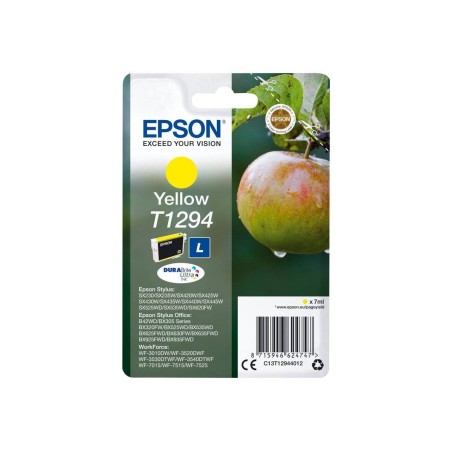 TUSZ ORYGINALNY EPSON T1294 C13T12944012 YELLOW  7 ML