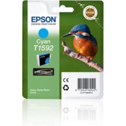 TUSZ ORYGINALNY EPSON T1592 C13T15924010 CYAN  17 ML