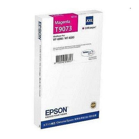 TUSZ ORYGINALNY EPSON T9073 C13T907340 MAGENTA  69 ML