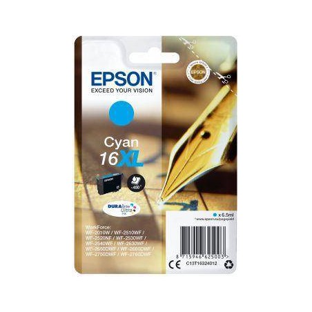 TUSZ ORYGINALNY EPSON T1632 C13T16324012 CYAN  6,5 ML