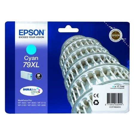 TUSZ ORYGINALNY EPSON T7902/79XL C13T79024010 CYAN  17,1 ML