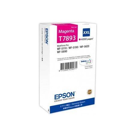 TUSZ ORYGINALNY EPSON T7893/XXL C13T789340 MAGENTA  4000 STRON