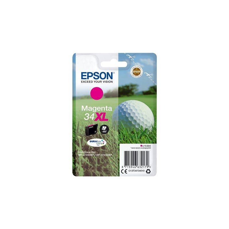 TUSZ ORYGINALNY EPSON T3473 C13T34734010 MAGENTA  10,8 ML