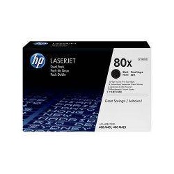 TONER ORYGINALNY HP80X*2 CF280XD CZARNY 2*6900 STRON