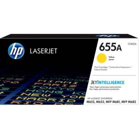 TONER ORYGINALNY HP655A CF452A YELLOW 10500 STRON