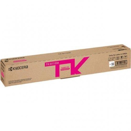 TONER ORYGINALNY KYOCERA TK8115M TK8115M1T02P3BNL0 MAGENTA 6000 STRON