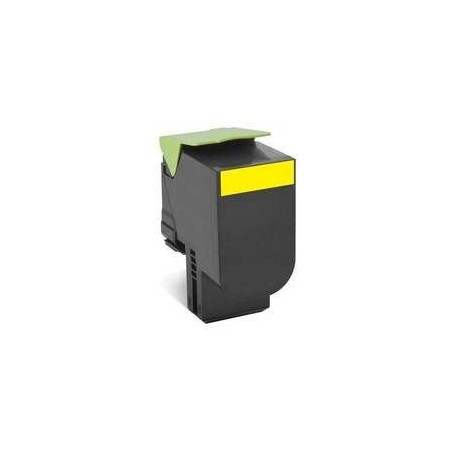 TONER ORYGINALNY LEXMARK 80C2HYE YELLOW 3000 STRON