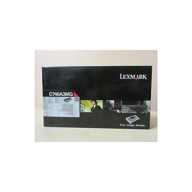 TONER ORYGINALNY LEXMARK C746A3MG MAGENTA 7000 STRON