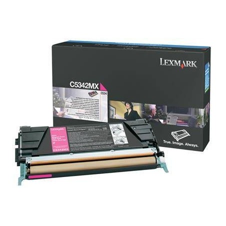 TONER ORYGINALNY LEXMARK C5342MX MAGENTA 7000 STRON