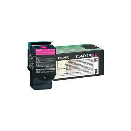 TONER ORYGINALNY LEXMARK C544X1MG MAGENTA 4000 STRON