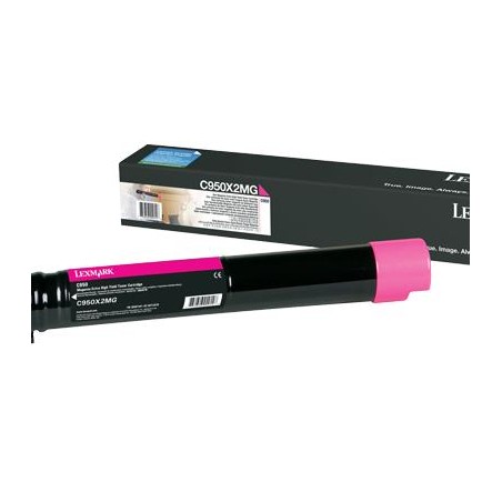 TONER ORYGINALNY LEXMARK C950X2MG MAGENTA 22000 STRON