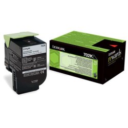 TONER ORYGINALNY LEXMARK 70C20K0 CZARNY 1000 STRON