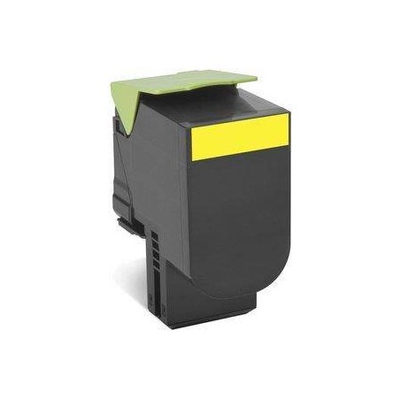 TONER ORYGINALNY LEXMARK 80C2SY0 YELLOW 2000 STRON