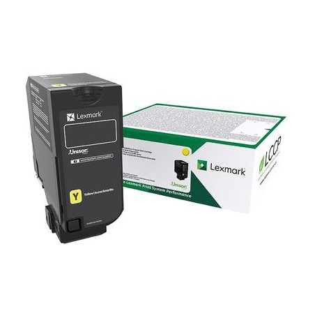 TONER ORYGINALNY LEXMARK 75B20Y0 YELLOW 10000 STRON