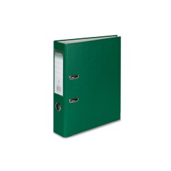 SEGREGATOR A4 TEKTURA VAUPE BIZNES 50MM 064/06 ZIELONY DŹWIGNIOWY