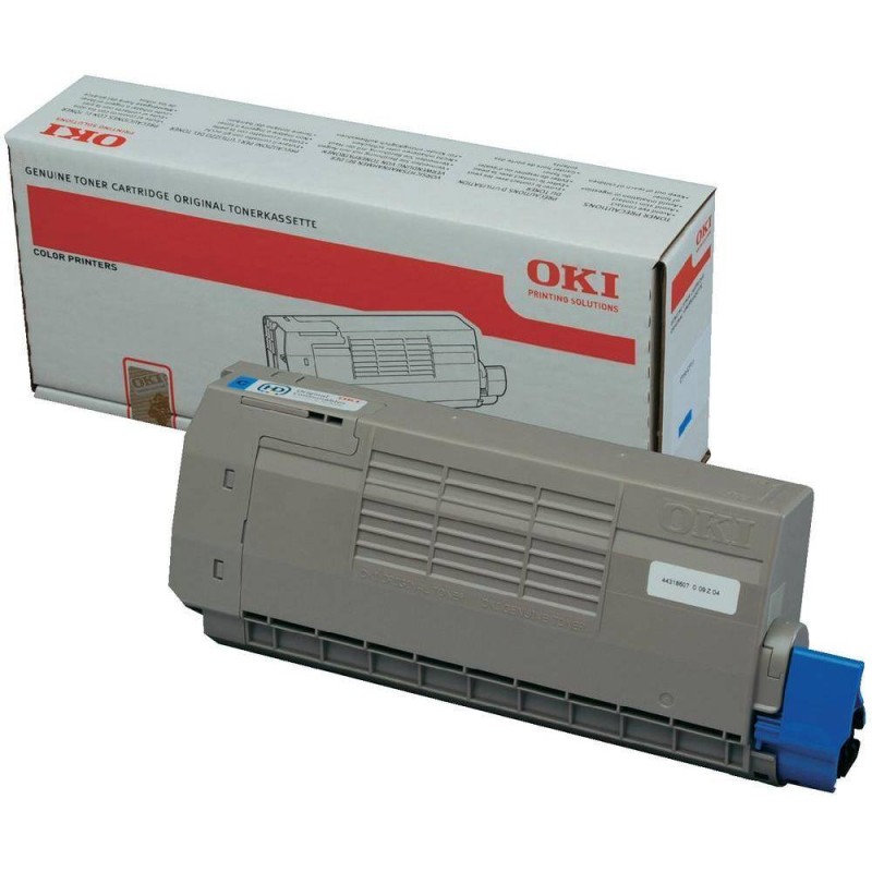 TONER ORYGINALNY OKI C711-TC 44318607 CYAN 11500 STRON