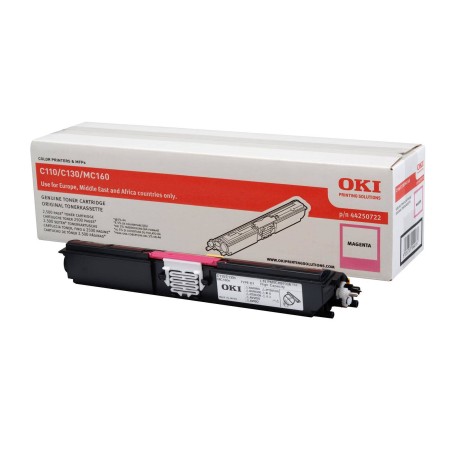 TONER ORYGINALNY OKI C110/C130-TM 44250722 MAGENTA 2500 STRON