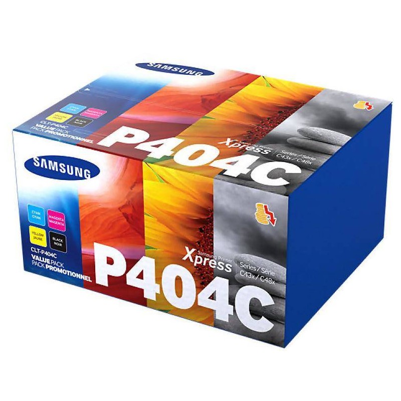 TONER ORYGINALNY SAMSUNG CLT-P404C/ELSSU365A CMYK 1500BK STRON